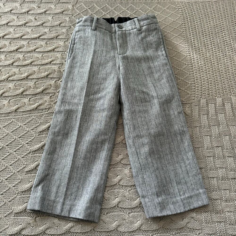 Janie and Jack Wool Blend Pin Striped Slacks ~ 3